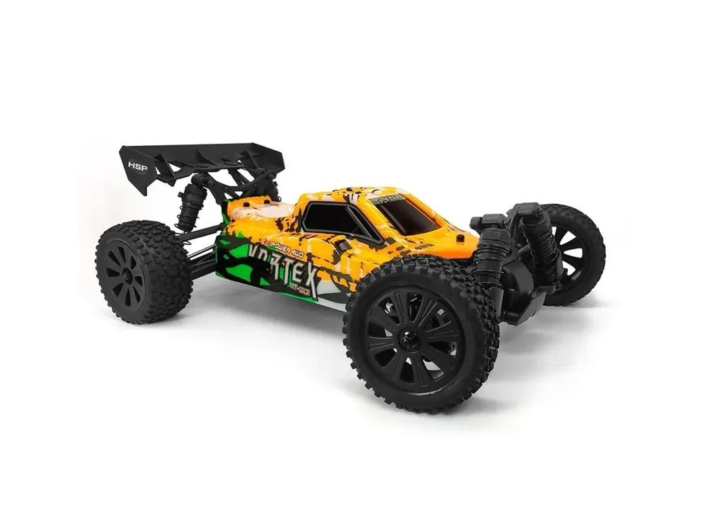 HSP RC Vortex PRO Buggy, Oranžová 1/10 RTR Finální Výprodej