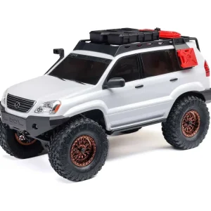 Axial RC auto SCX24 Lexus GX 470 4WD white 1/24 RTR Zlevněný