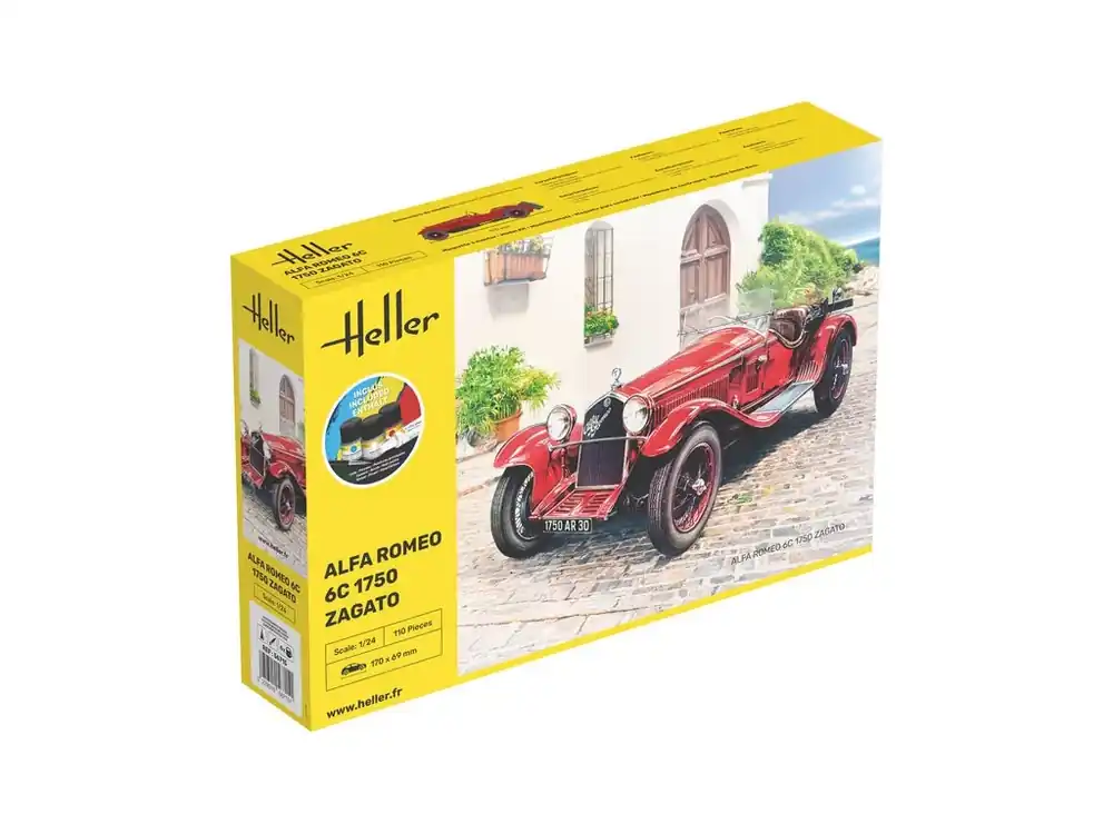 Speciální Cena Alfa Romeo 6C 1750 Zagato Starter Kit 1/24