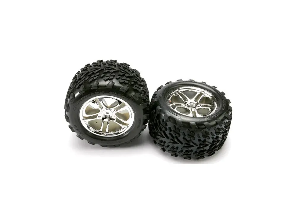 Levný TRA5174 Traxxas kolesá Splitt Spok Talon 3,8" 14mm 2 ks