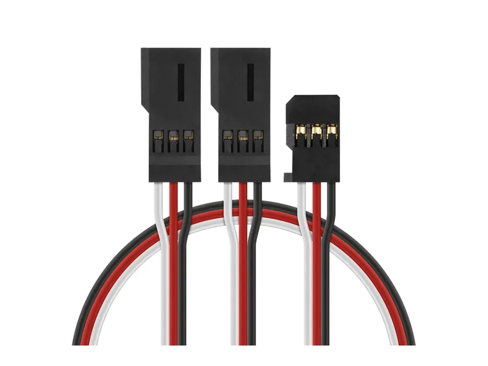 J "Y"-kabel Futaba plochý silný krátký 150mm (PVC) Hit Sezóny