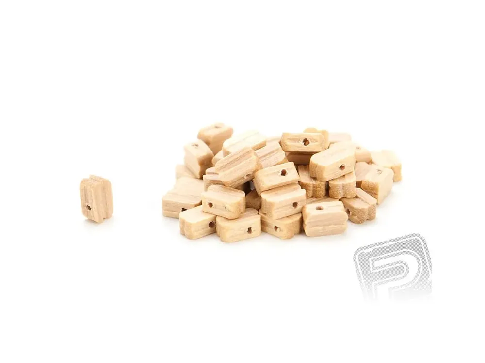 Kladka jednoduchá 5mm (50 ks) drevená Super Cena