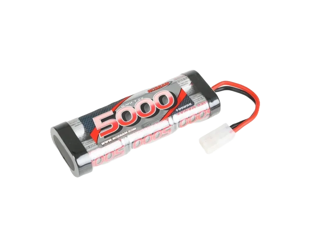Ověřený Akumulátor Nosram NiMH 5000mAh/7,2V Tamiya