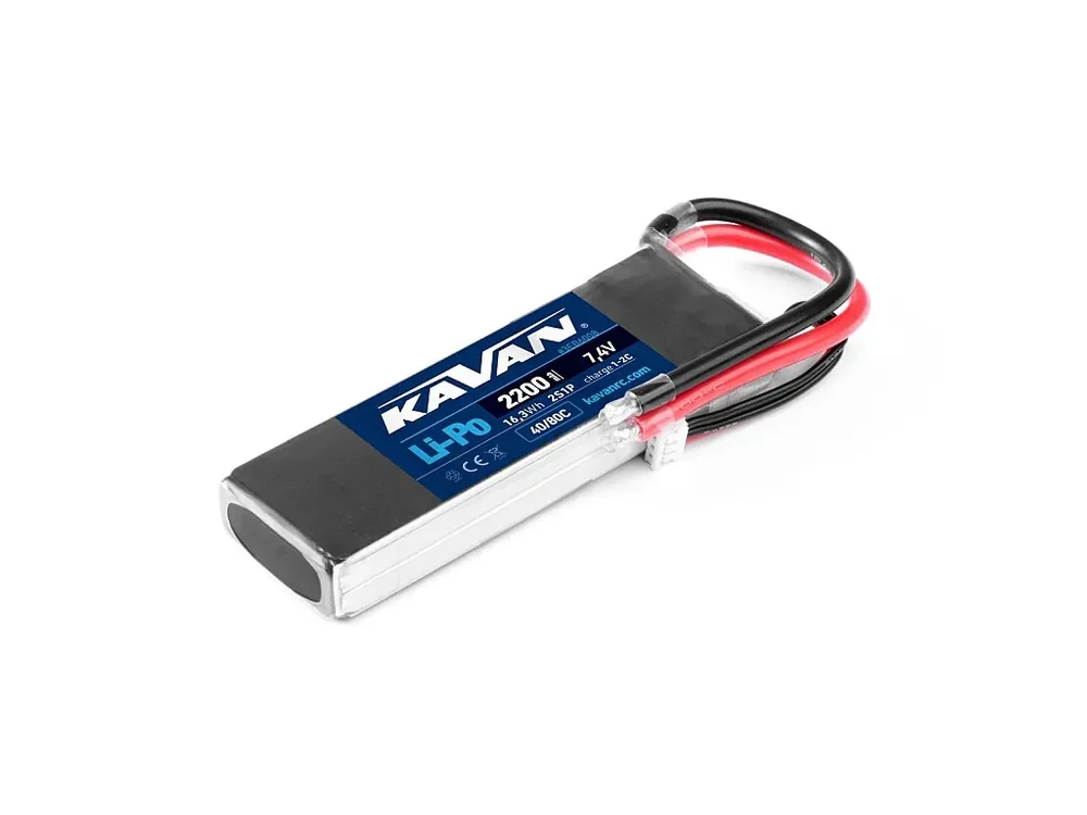 Ihned K Objednání Akumulátor Kavan Li-Pol 2200mAh/7,4V 40/80C 16,3Wh Bez Konektoru
