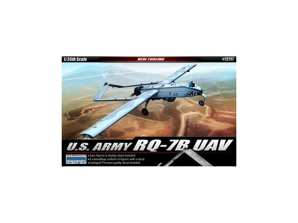 U.S.ARMY RQ-7B UAV + 2 figures 1/35 Zlevněný