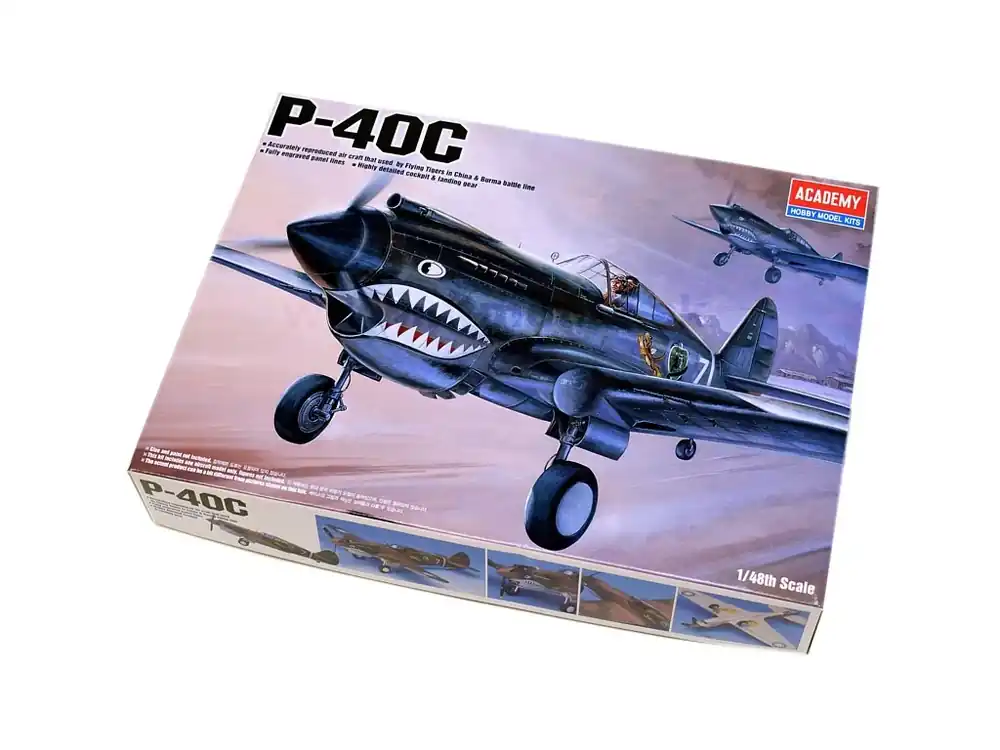 Rychlé Dodání P-40 C Tomahawk 1/48