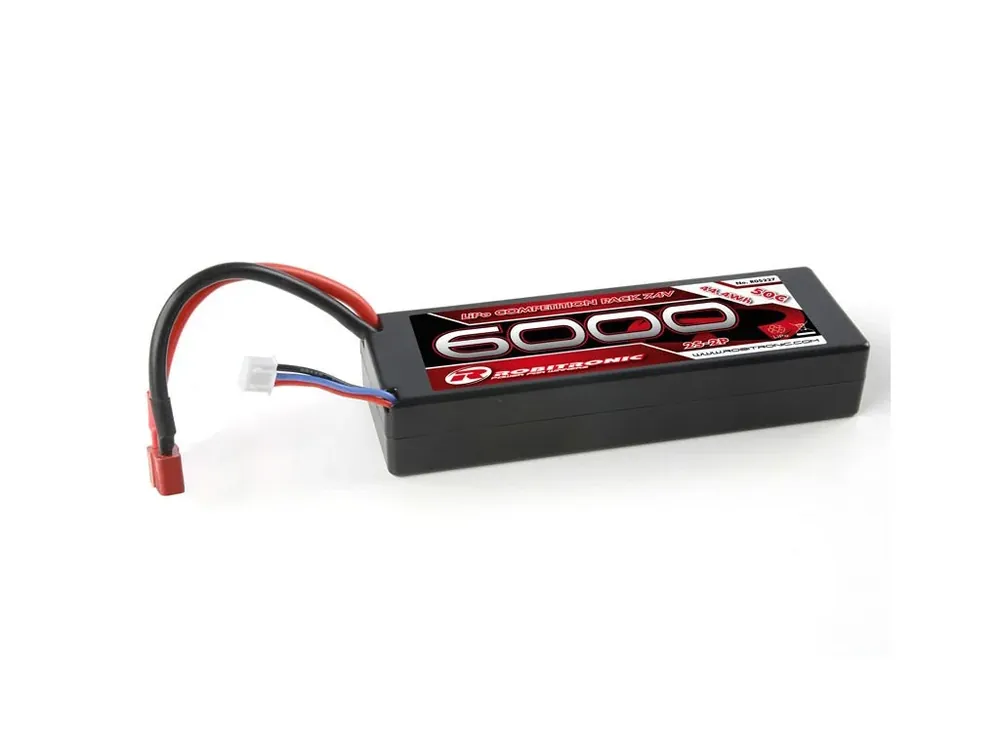 Akumulátor Robitronic Racing Pack Li-Pol 6000mAh/7,4V 50C 2S T-DEAN Nová Kolekce
