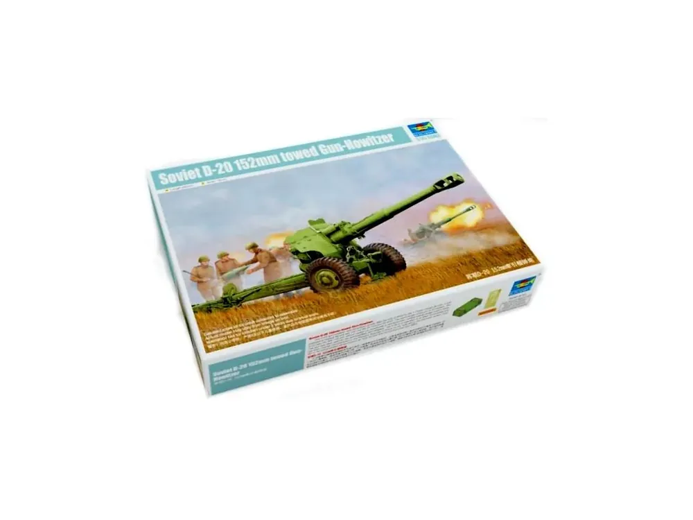 Zlevněný Soviet D-20 152mm Gun Howitzer 1/35