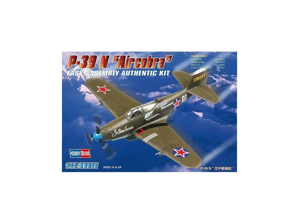 Originální Bell P-39 N Aircobra 1/72
