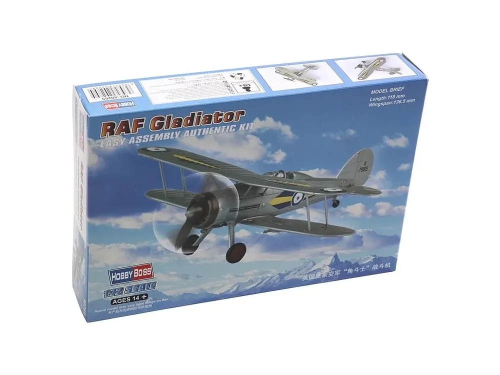 Nová Kolekce Gloster Gladiator Mk. I 1/72