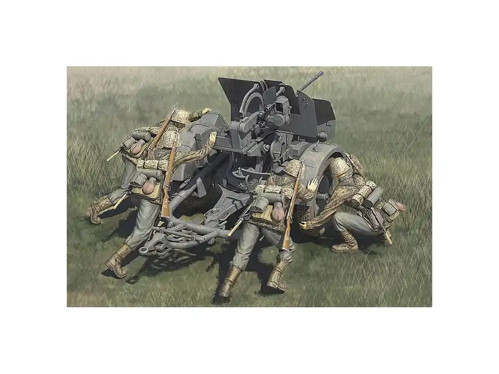 Bezpečná Platba German 20mm Flak 38 with crew 1/35 1/35