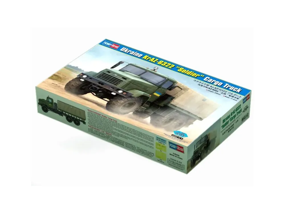 Jen Po Omezenou Doba KrAZ-6322 Ukraine "Soldier" Cargo Truck 1/35