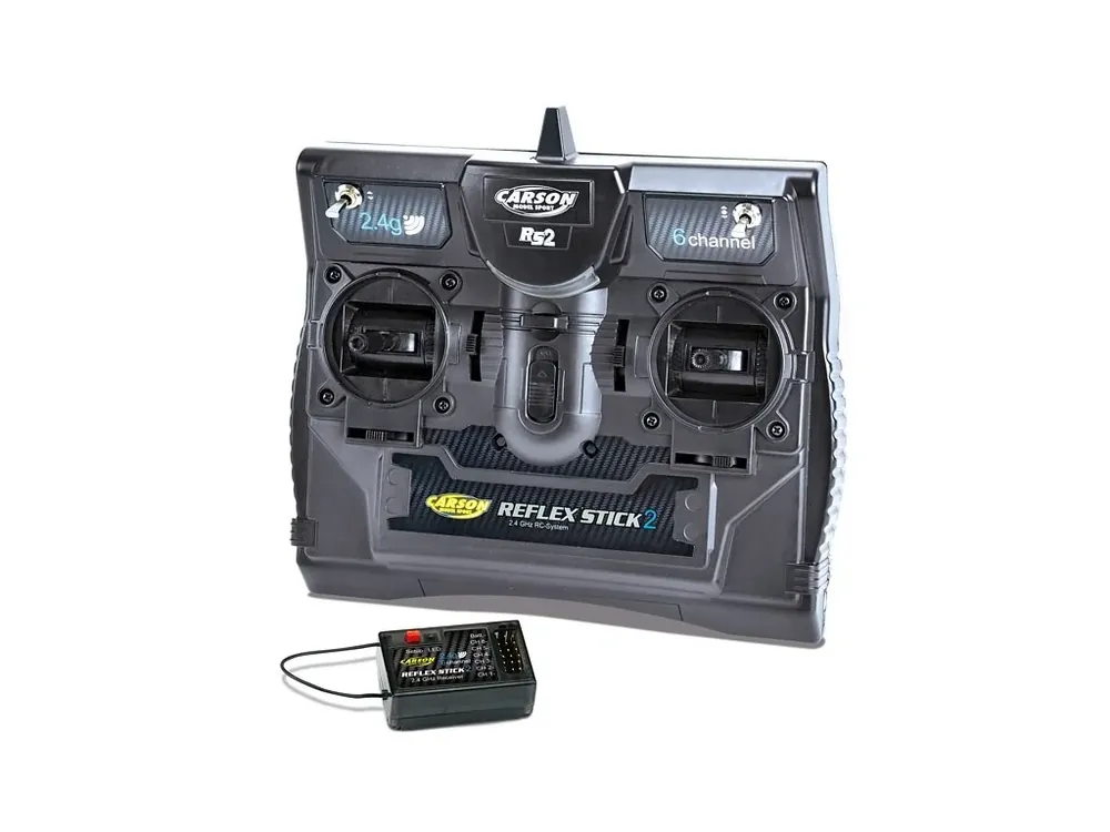 Rychlé Dodání Vysílač Carson FS 6K Reflex Stick II 2,4GHz