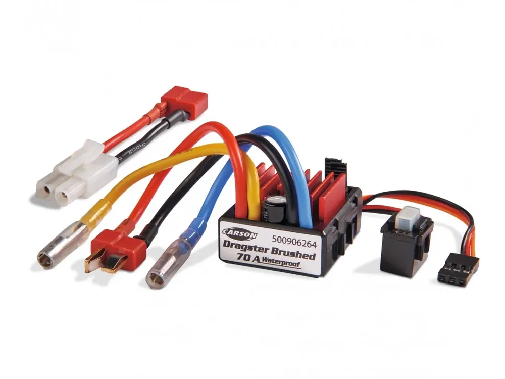 Hit Sezóny ESC Regulátor Carson Dragster Brushed Speed Controller 70A
