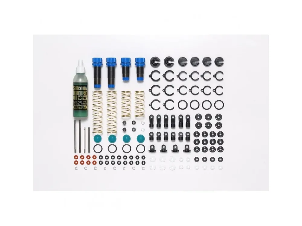 Akční Nabídka Tlmiče Tamiya TT-02B/DF-03 Aluminium Damper Set (2+2)