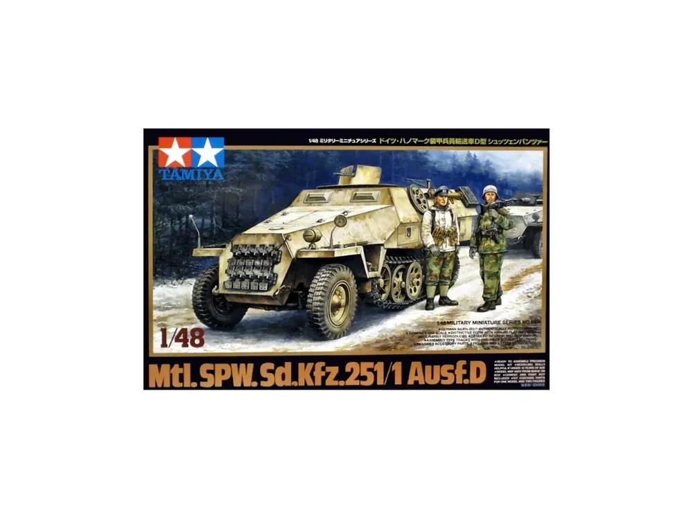 Autentický Sd.Kfz 251/1 Ausf.D 1/48