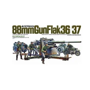 88mm FLAK 36/37+ motocykel 1/35 Časově Omezené