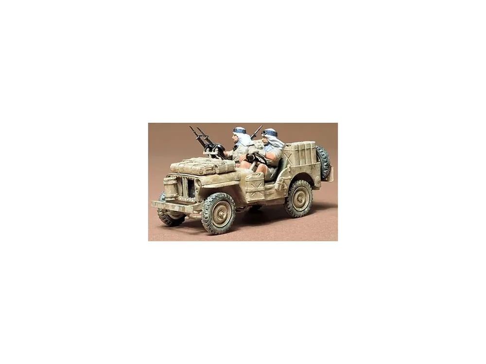 British SAS Jeep 1/35 Vrácení Zdarma