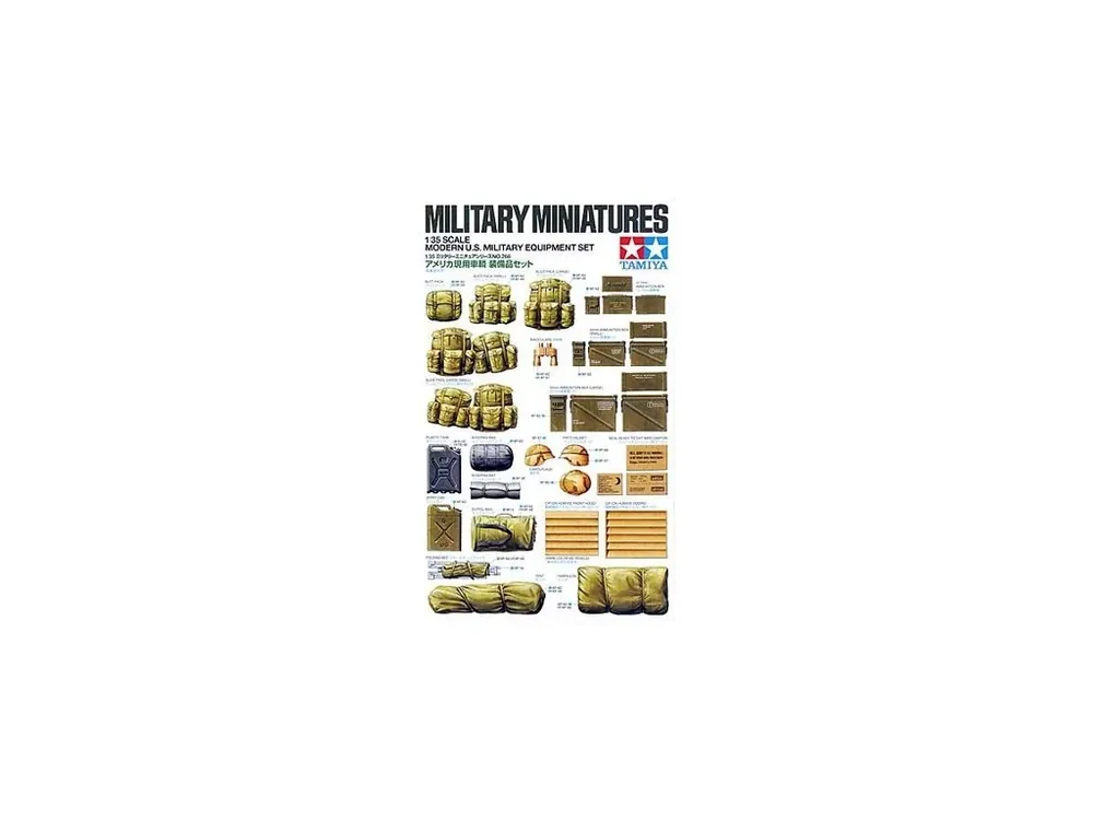 Vysoce Kvalitní Modern US Military Equipment 1/35