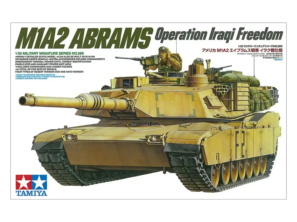 M1A2 Abrams Iraqi Freedom 1/35 Autentický