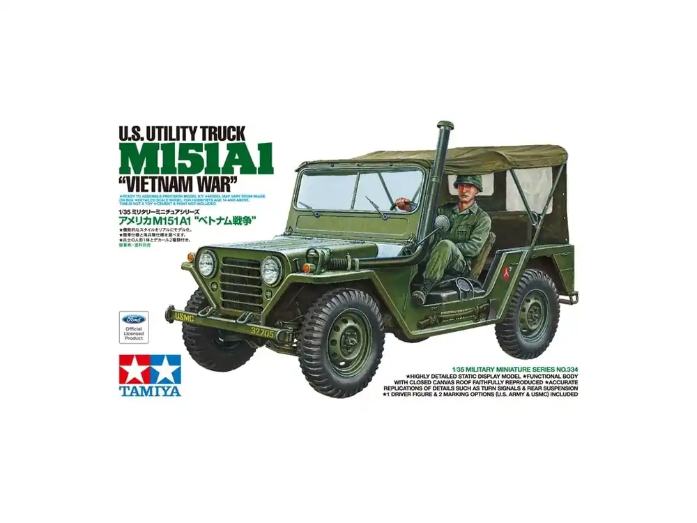 M151A1 Utility Truck Vietnam 1/35 Přímo Od Výrobce