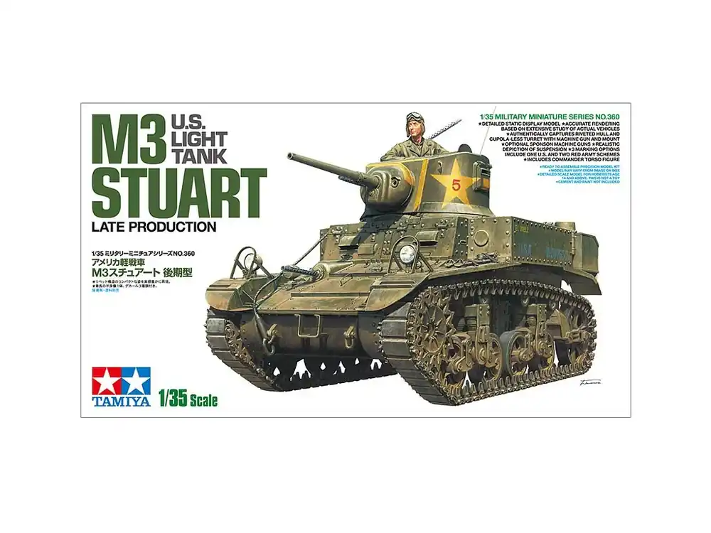 M3 Stuart (Late Production) 1/35 Akční Nabídka