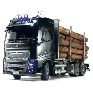 Tamiya RC Volvo FH16 Timber Truck nenabarvený 1/14 KIT Ověřený