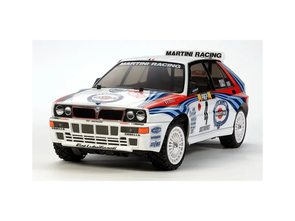 Tamiya RC Lancia Delta HF Integrale TT-02 4WD nenafarbená 1/10 KIT Speciální Cena