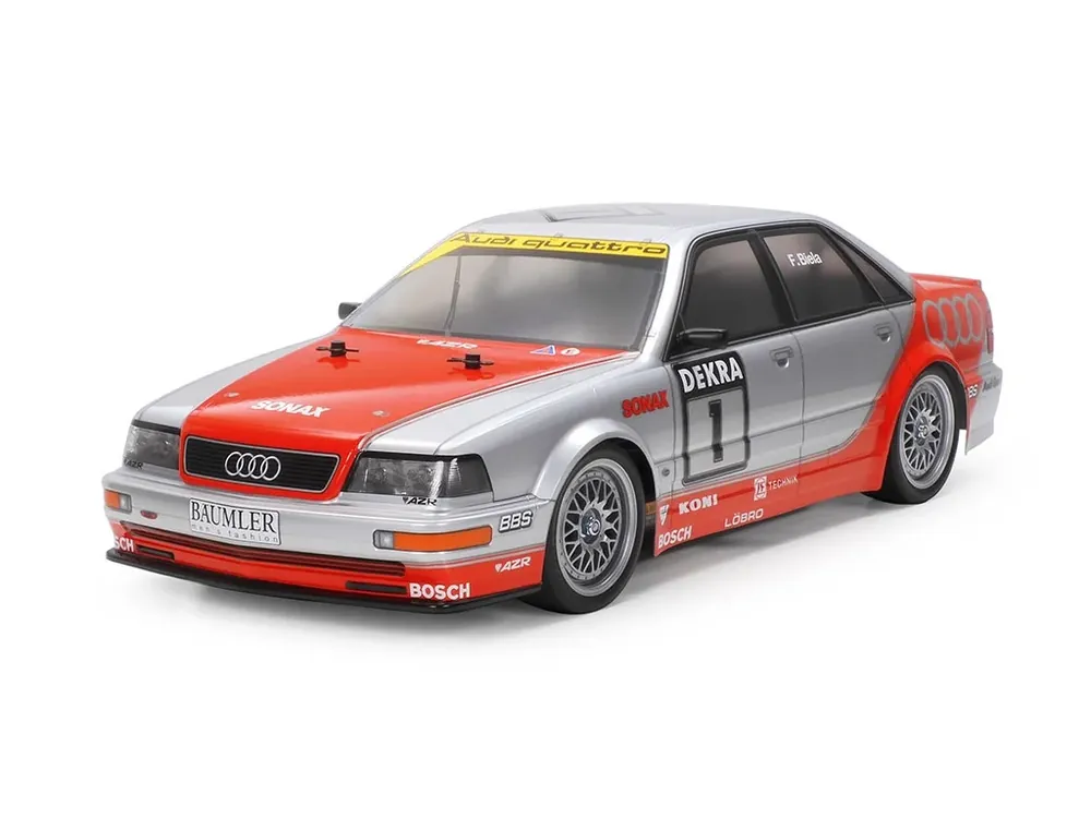 Ihned K Objednání Tamiya RC Audi V8 1992 Touringcar TT-02 nenafarbená 1/10 KIT