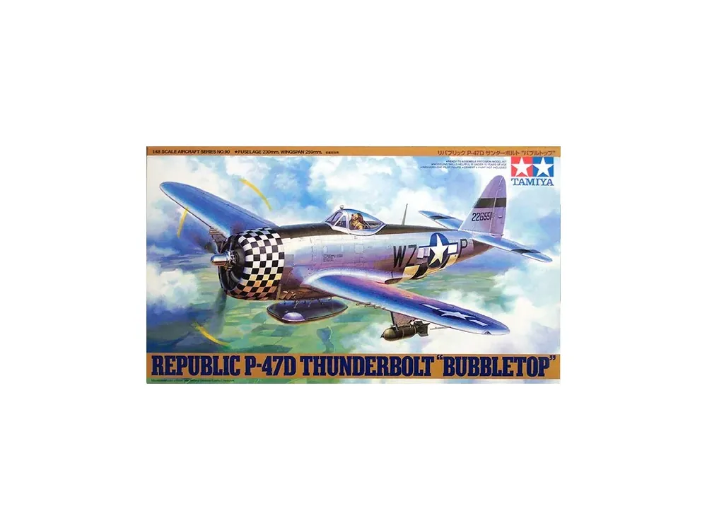 P-47D Thunderbolt Bubbletop 1/48 Cenově Výhodný