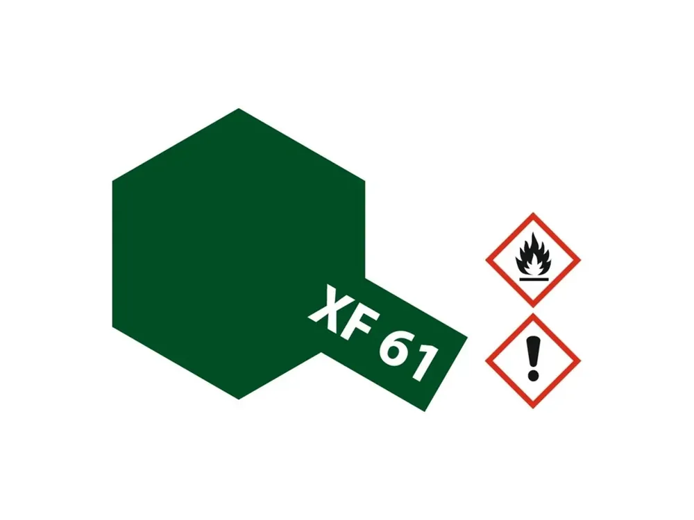 Barva Tamiya Acrylic MINI XF-61 - Flat Dark Green 10ml Levný