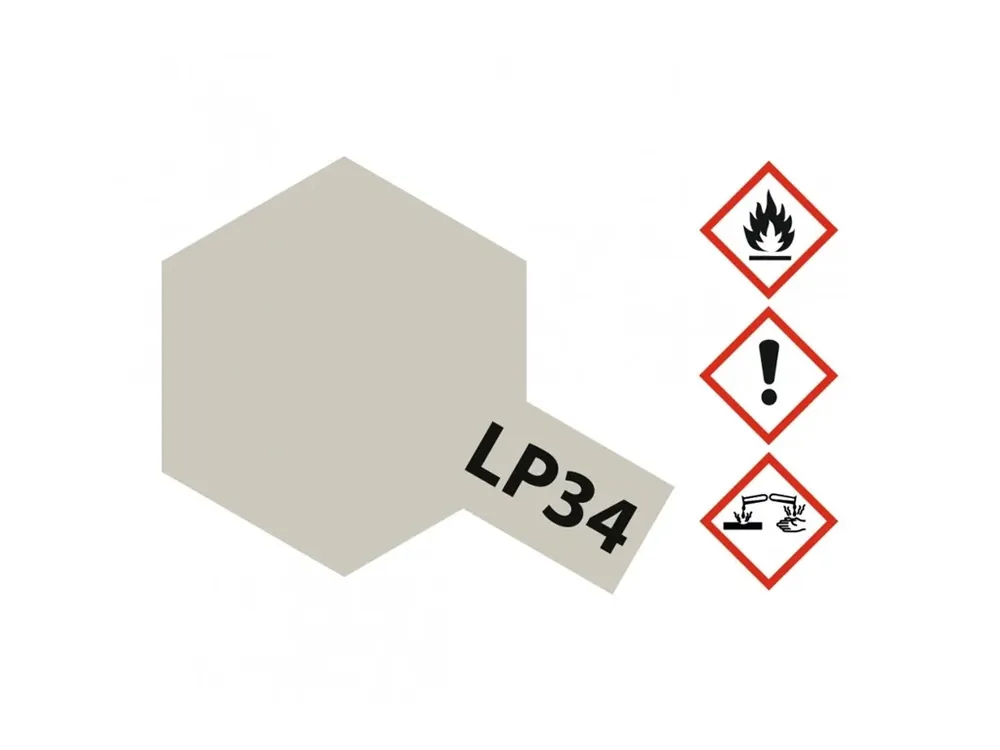 Jen Po Omezenou Doba Barva Tamiya Lacquer Color LP-34 - Light Gray 10ml