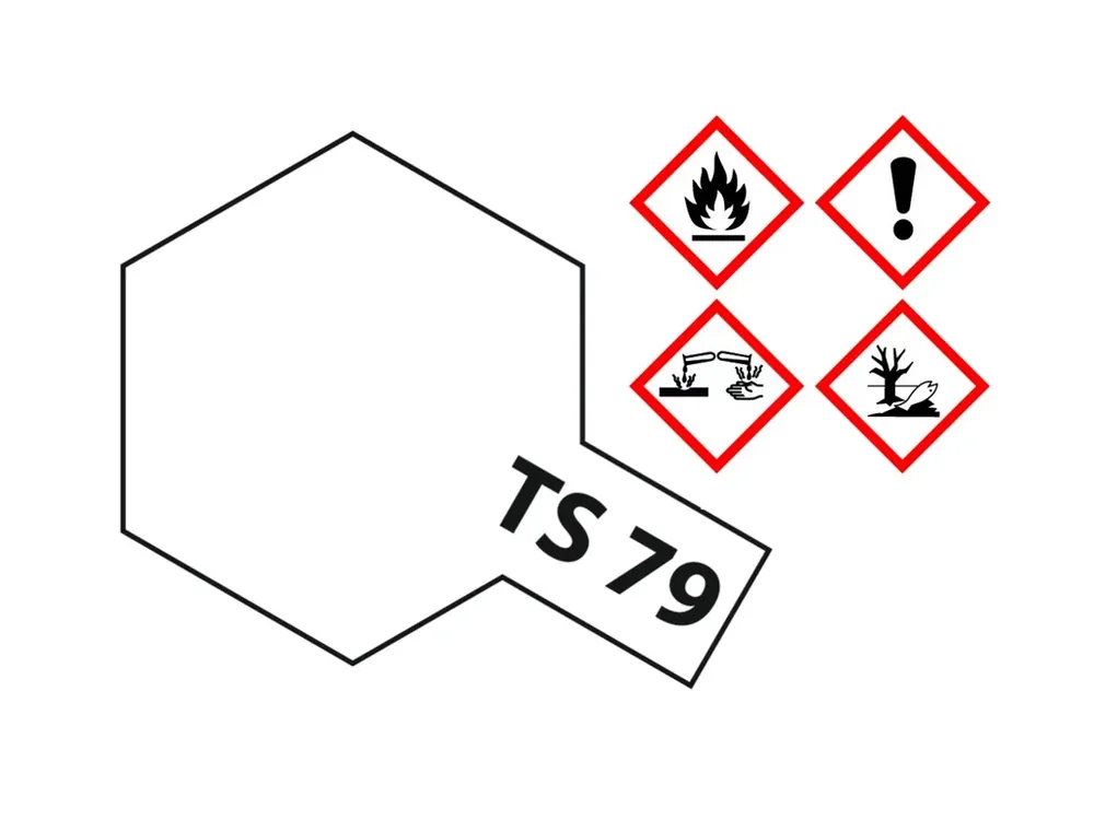 Lak ve spreji Tamiya - TS-79 Clear Semi Gloss Clear 100ml Kup Teď