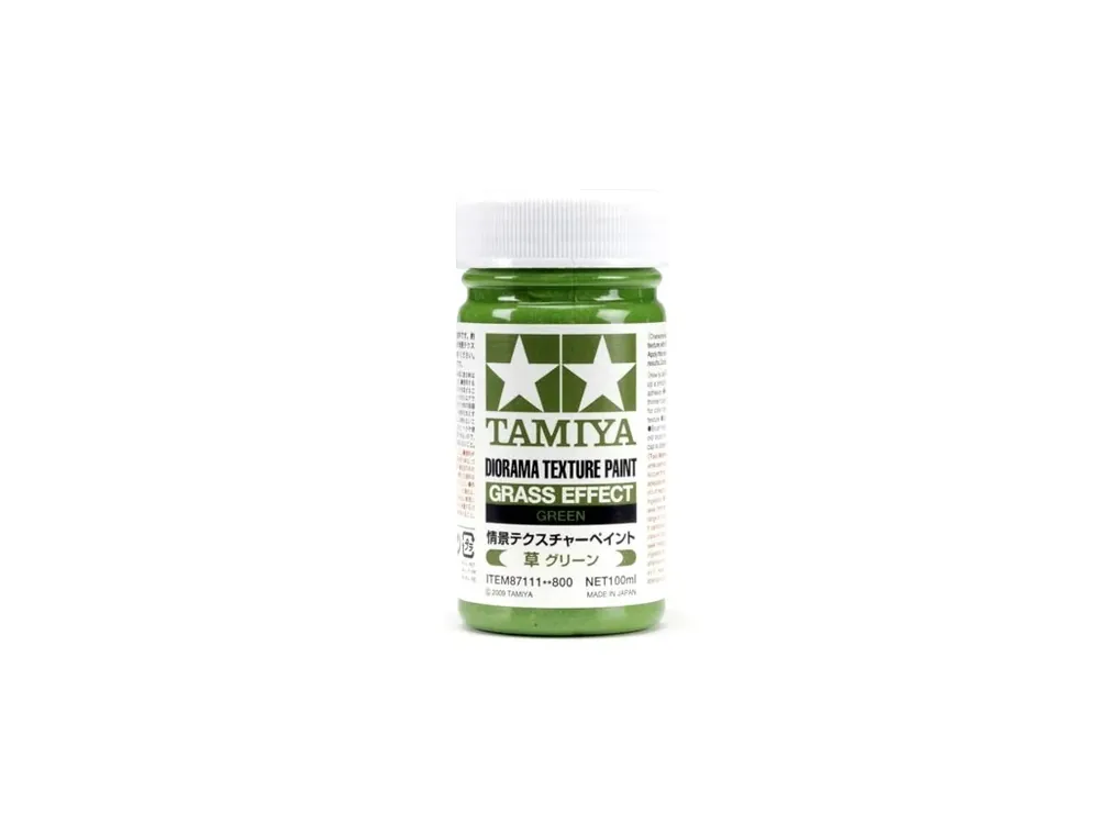 Tamiya Diorama Texture Paint - Grass Effect Green 100ml Akční Nabídka