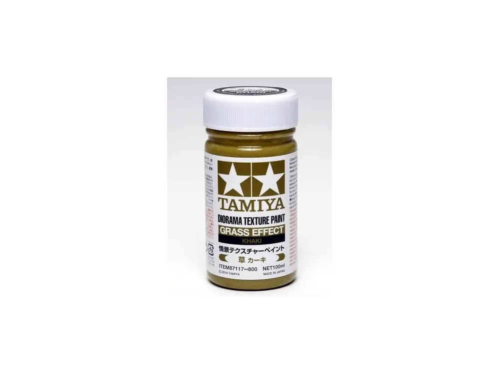 Tamiya Diorama Texture Paint - Grass Effect Khaki 100ml Expresní Doručení
