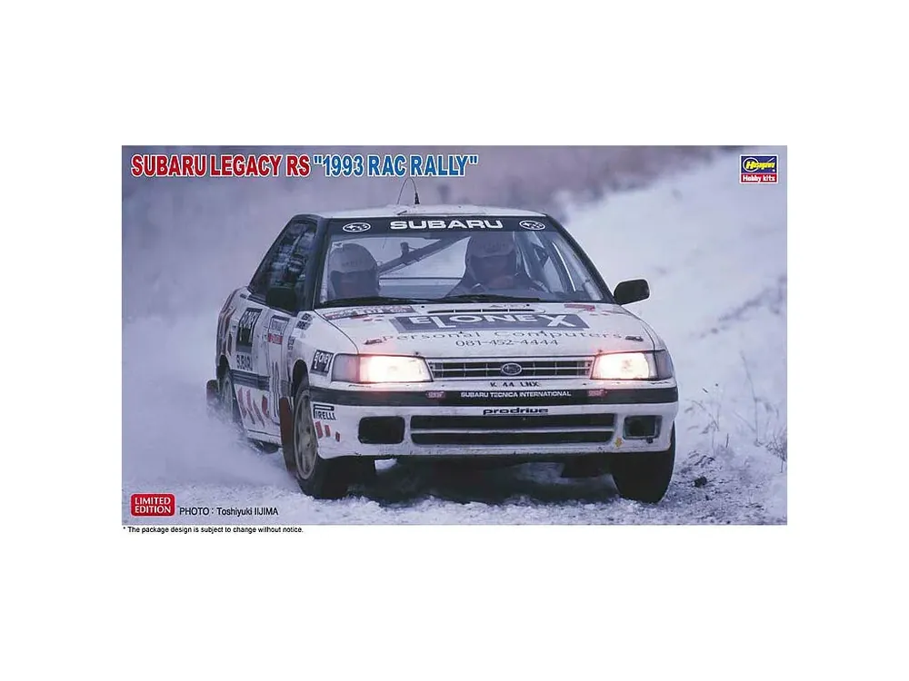 Must-Have Subaru Legacy RS, 1993 RAC Rally 1/24