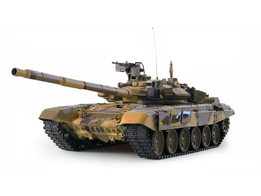Omezená Nabídka Amewi RC tank T-90 MBT kamuflovaný 1/16 RTR IR/BB