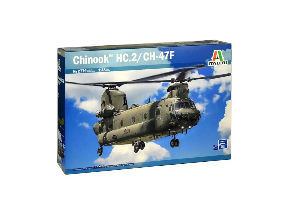 Chinook HC.2 / CH-47F 1/48 Sleva
