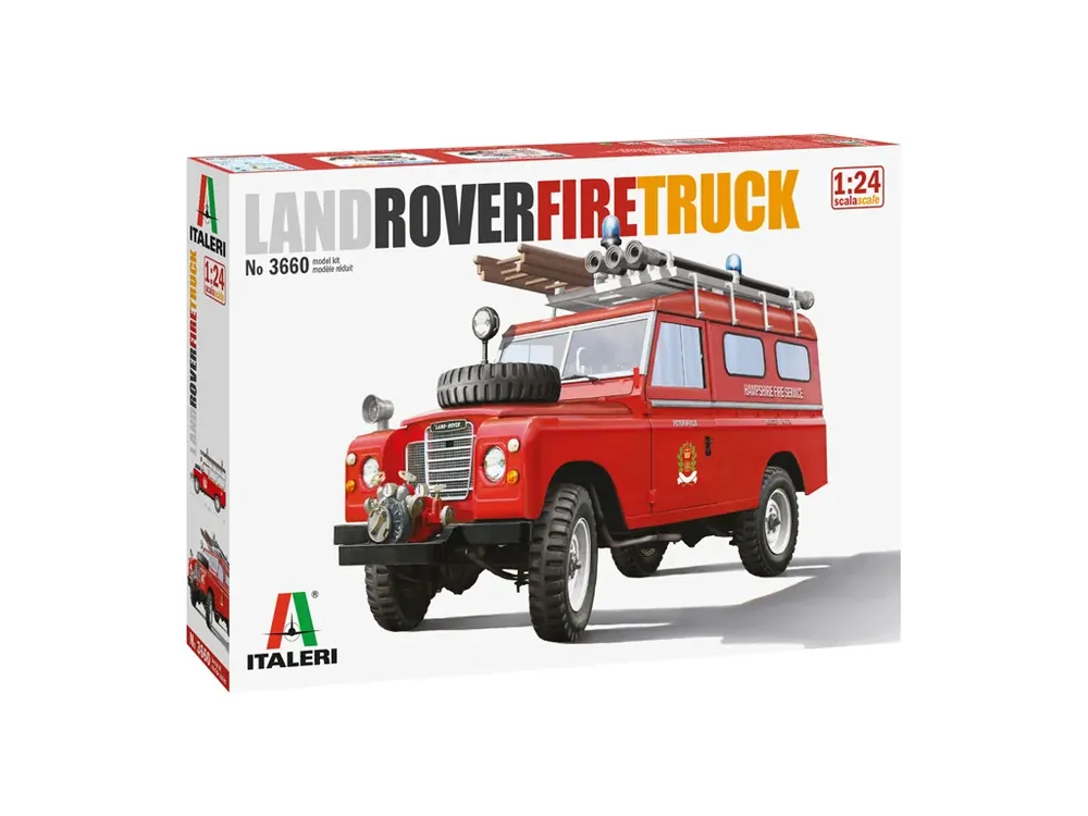 Land Rover Fire Truck 1/24 Rychlé Dodání
