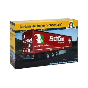 Akční Cena Curtainside Trailer 1/24