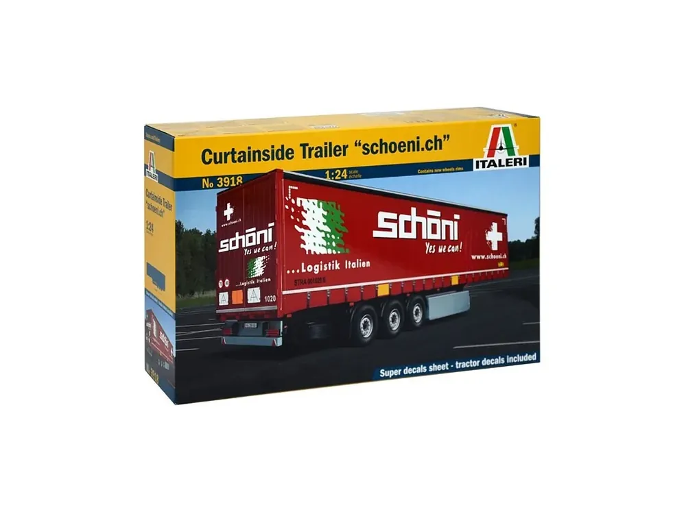 Akční Cena Curtainside Trailer 1/24
