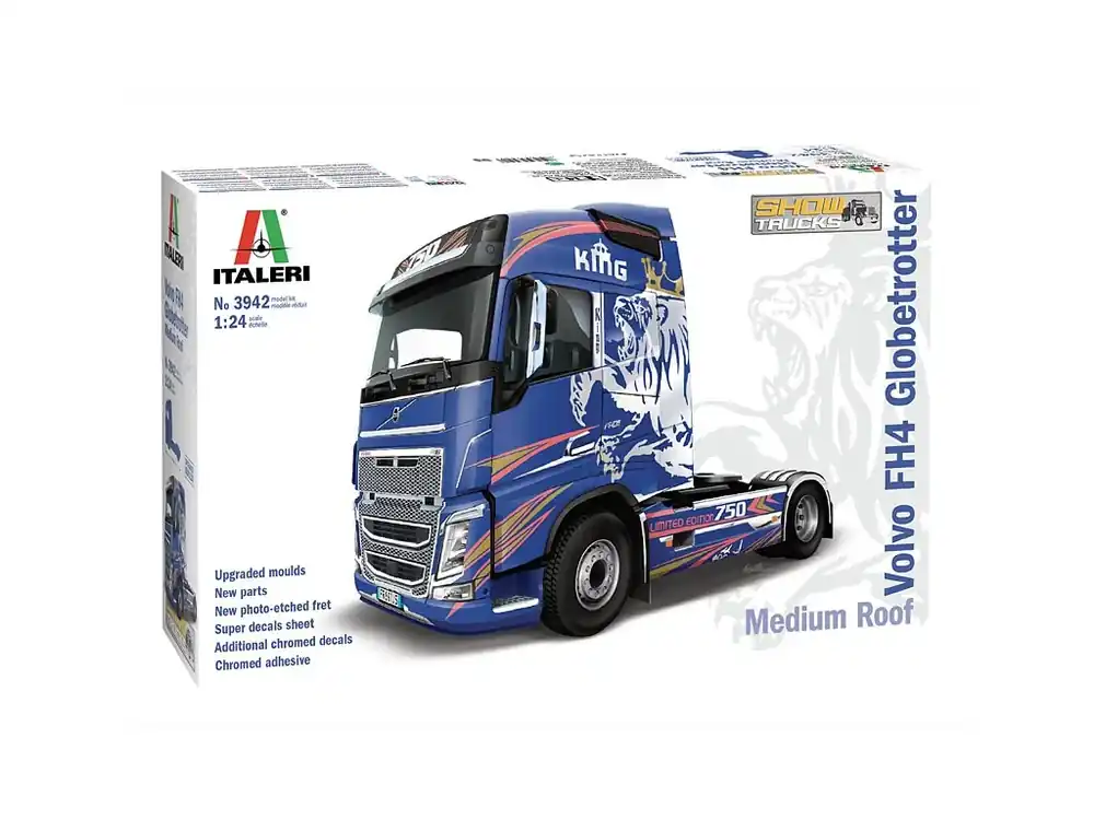 Volvo FH4 Globetrotter / Medium Roof 1/24 Objednat Nyní