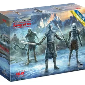 Army of Ice (Night King, Great Other, Wight) Diorama Set 1/16 Přímo Od Výrobce