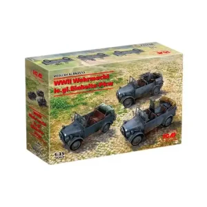 Wehrmacht le.gl.Einheitz-Pkw Diorama Set 1/35 Odeslání Ihned