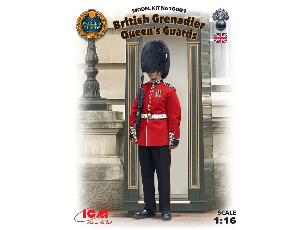 Ověřený British Grenadier Queen‘s Guards 1/16