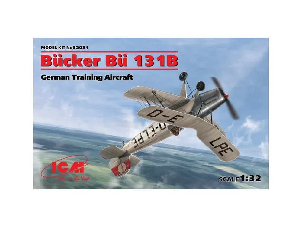 Aktuální Bücker Bü 131B German Training Aircraft 1/32