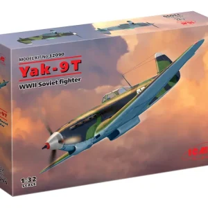 Aktuální Yak-9T Soviet fighter 1/32