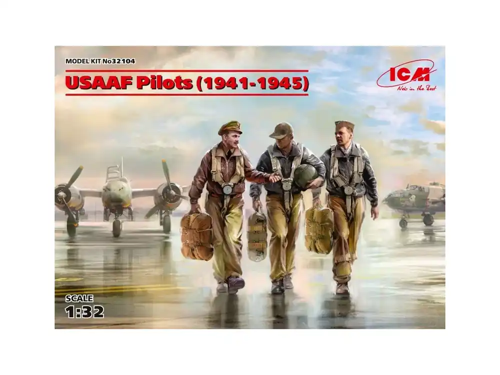 USAAF Pilots 1941-1945 3 figures 1/32 ICM Super Cena