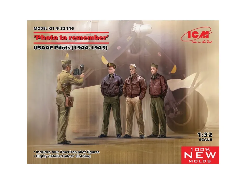 ‘Photo to remember‘, USAAF Pilots (1944-1945) 1/32 Originální