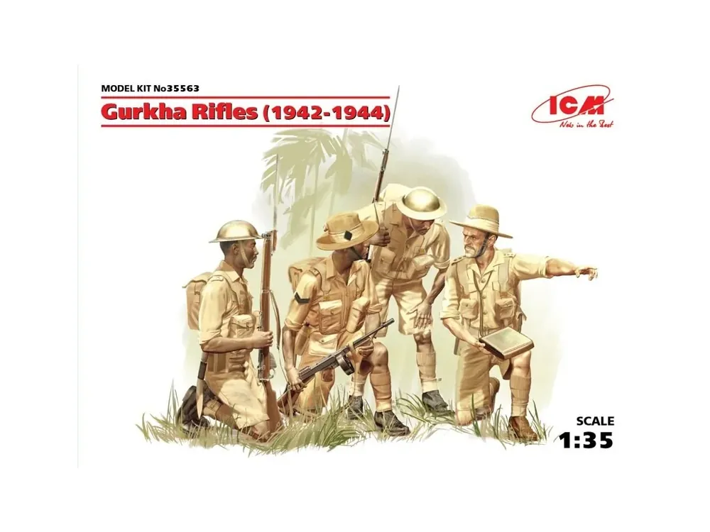 Sleva Gurkha Rifles WW2 1/35